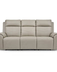 Vernon - Power Reclining Sofa With Console, Power Headrest, Lumbar, Heat & Massage