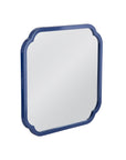 Daphne - Square Wall Mirror - Blue