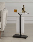 Elements Bubble - Glass Accent Table