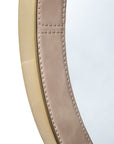 Heather - Hanging Mirror - Beige