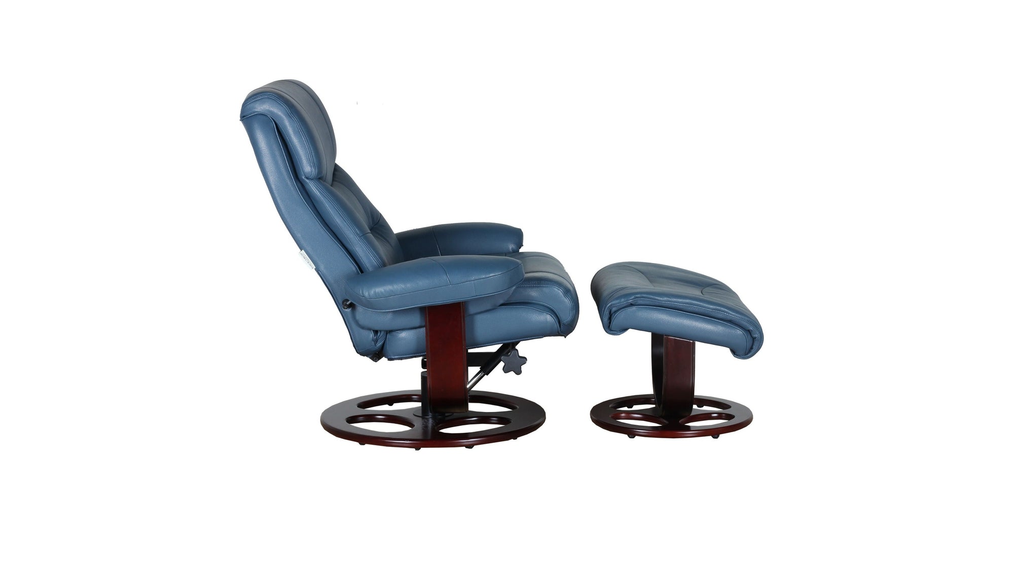 Dawson - Swivel Pedestal Recliner And Ottoman