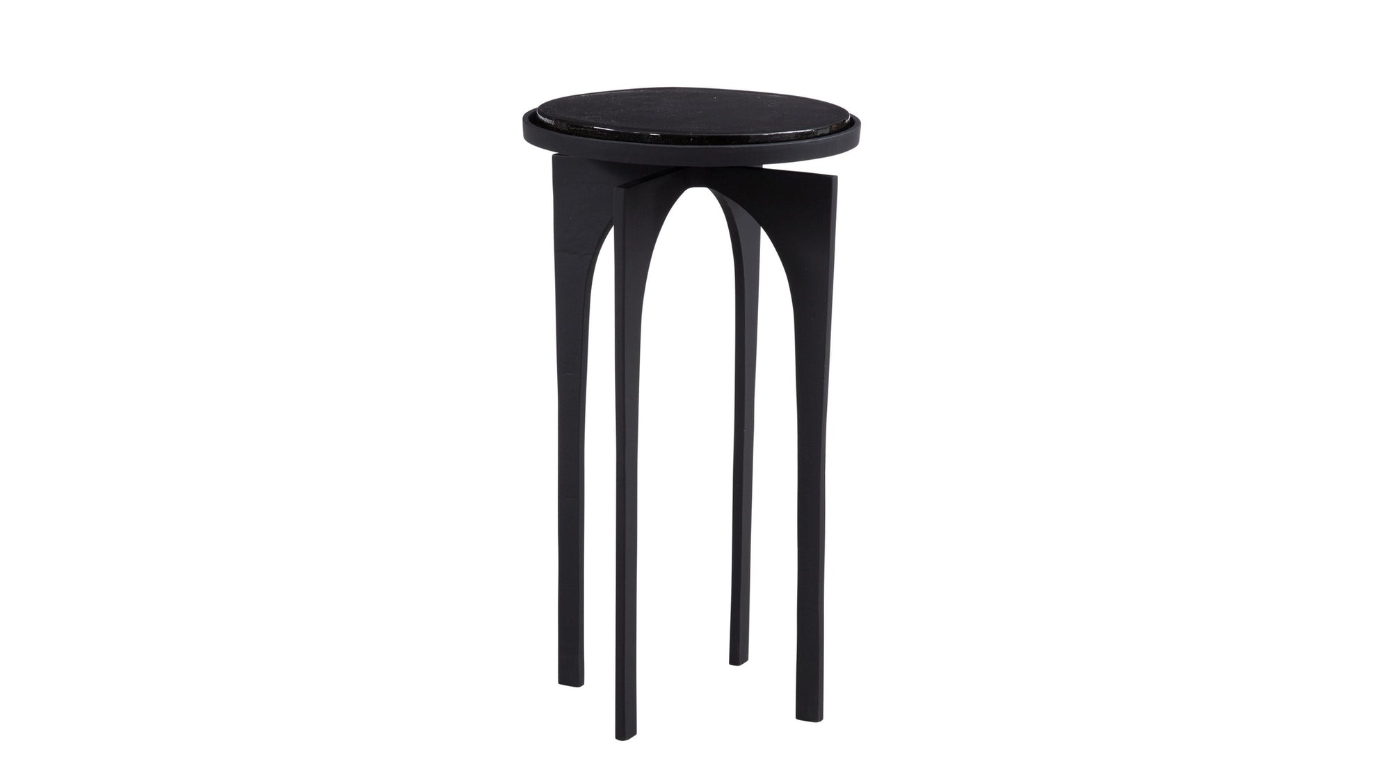 Moore - Accent Table - Matte Black