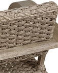 Rehema - Outdoor Wicker Lounge Chair - Gray