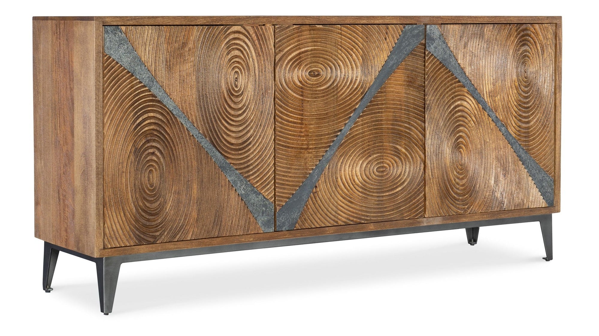 Commerce And Market - Vortex Credenza - Light Brown