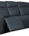 Riverton - Power Sofa With Power Headrest And Lumbar - Black