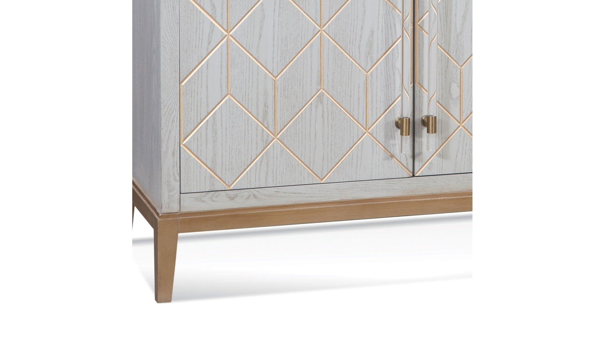 Perrine - Hospitality Cabinet - Silver
