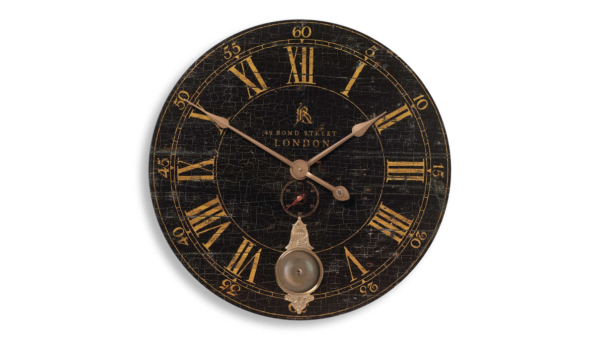 Bond Street - Wall Clock