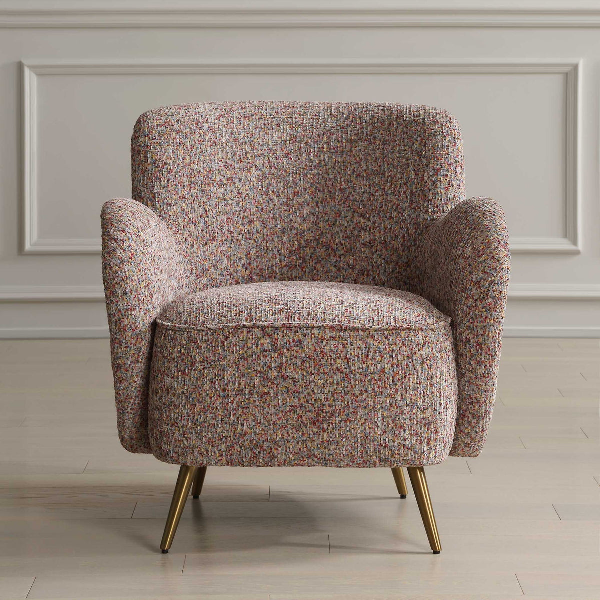 Gemstone - Toned Accent Chair - Confetti
