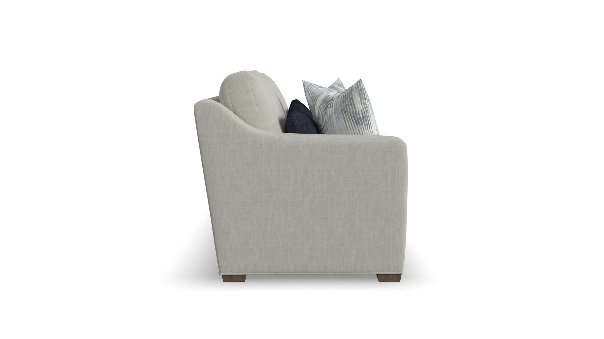 Milo - Fabric Two- Fabric Cushion Sofa