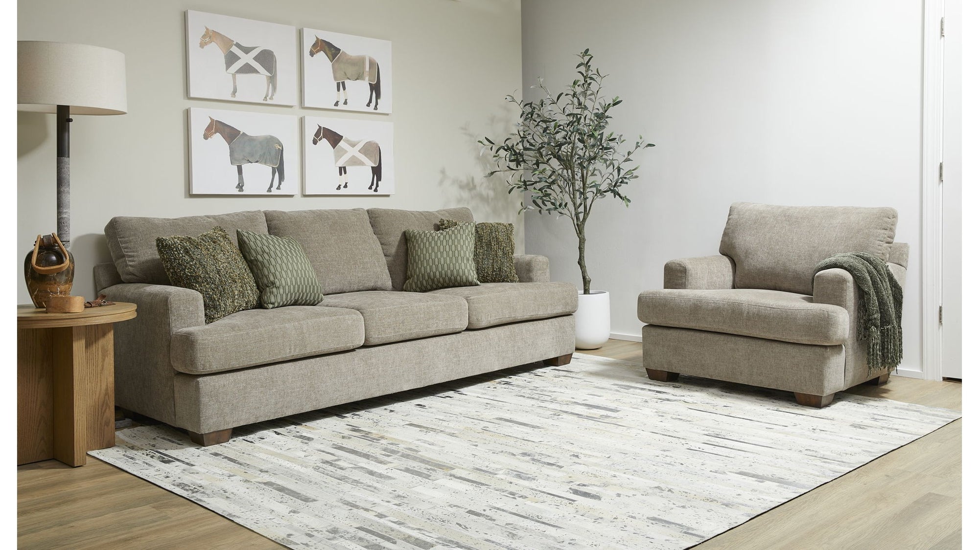 Olivia - Fabric Stationary Chair