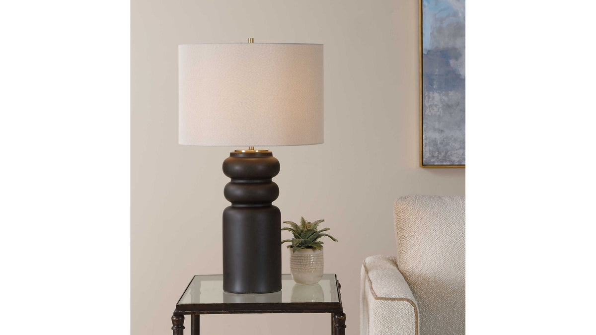 Macon - Matte Table Lamp - Black