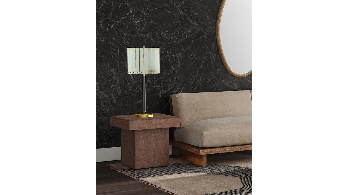 Luca - Table Lamp - Black / Gold