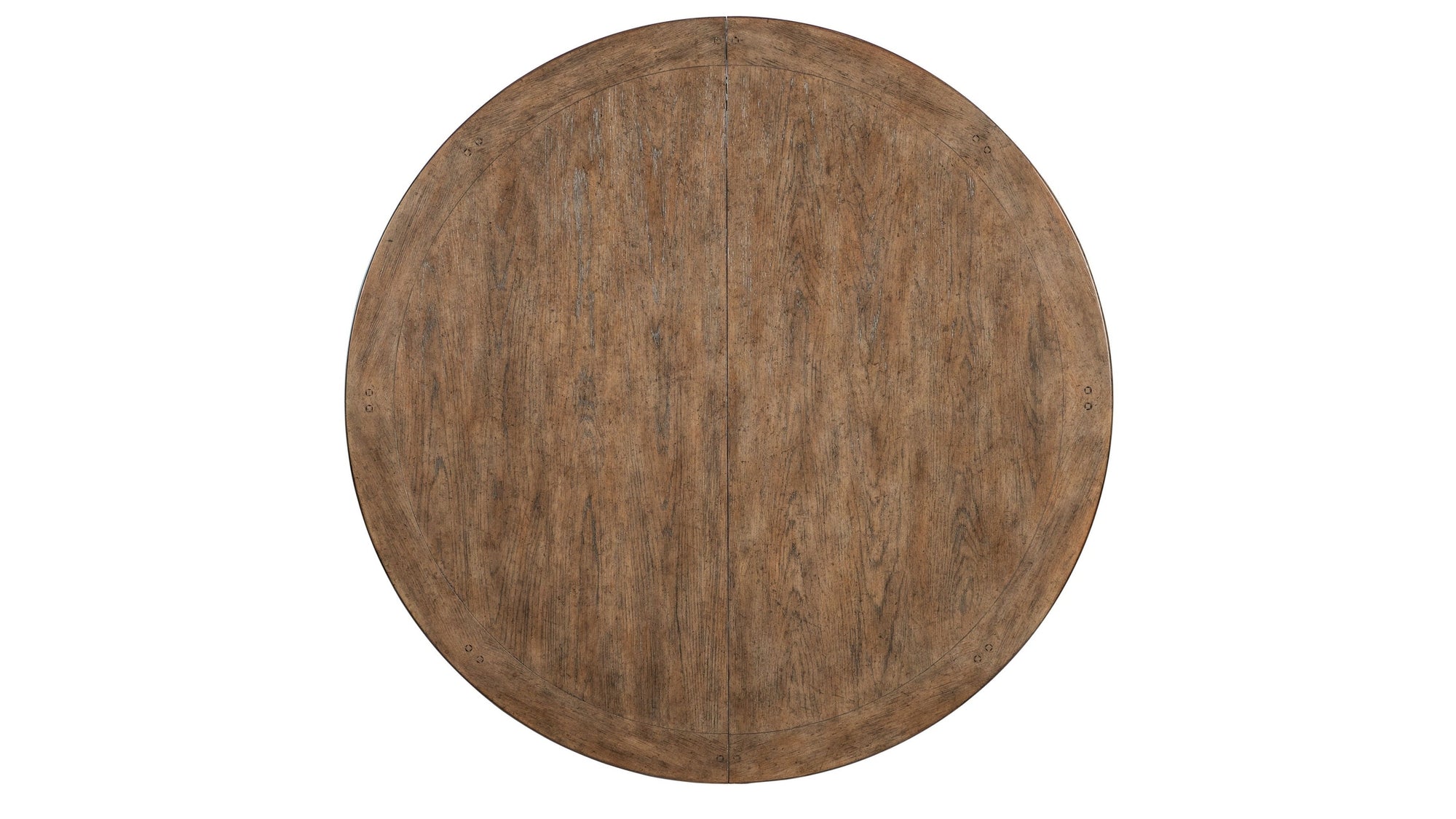 Americana - Round Pedestal Dining Table With One 22" Leaf