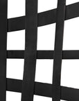Gridlines - Iron Wall Decor - Black