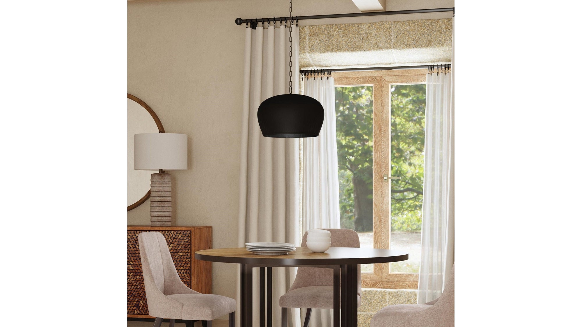 Bell - Pendant - Black