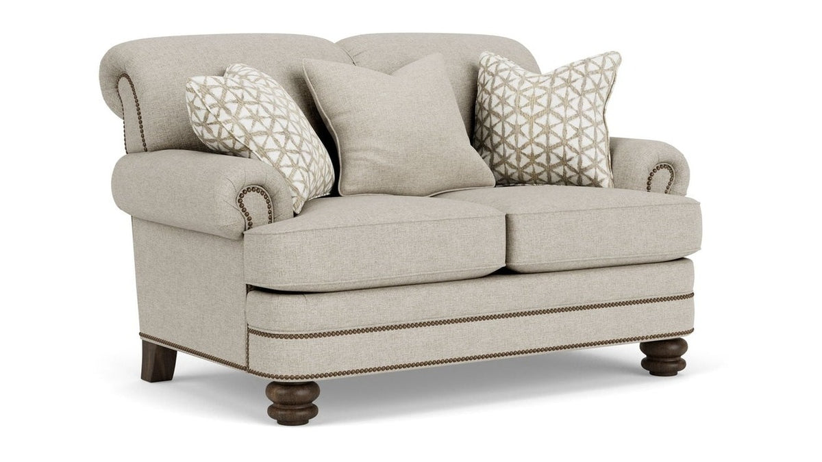 Bay Bridge - Loveseat, Nailhead Trim