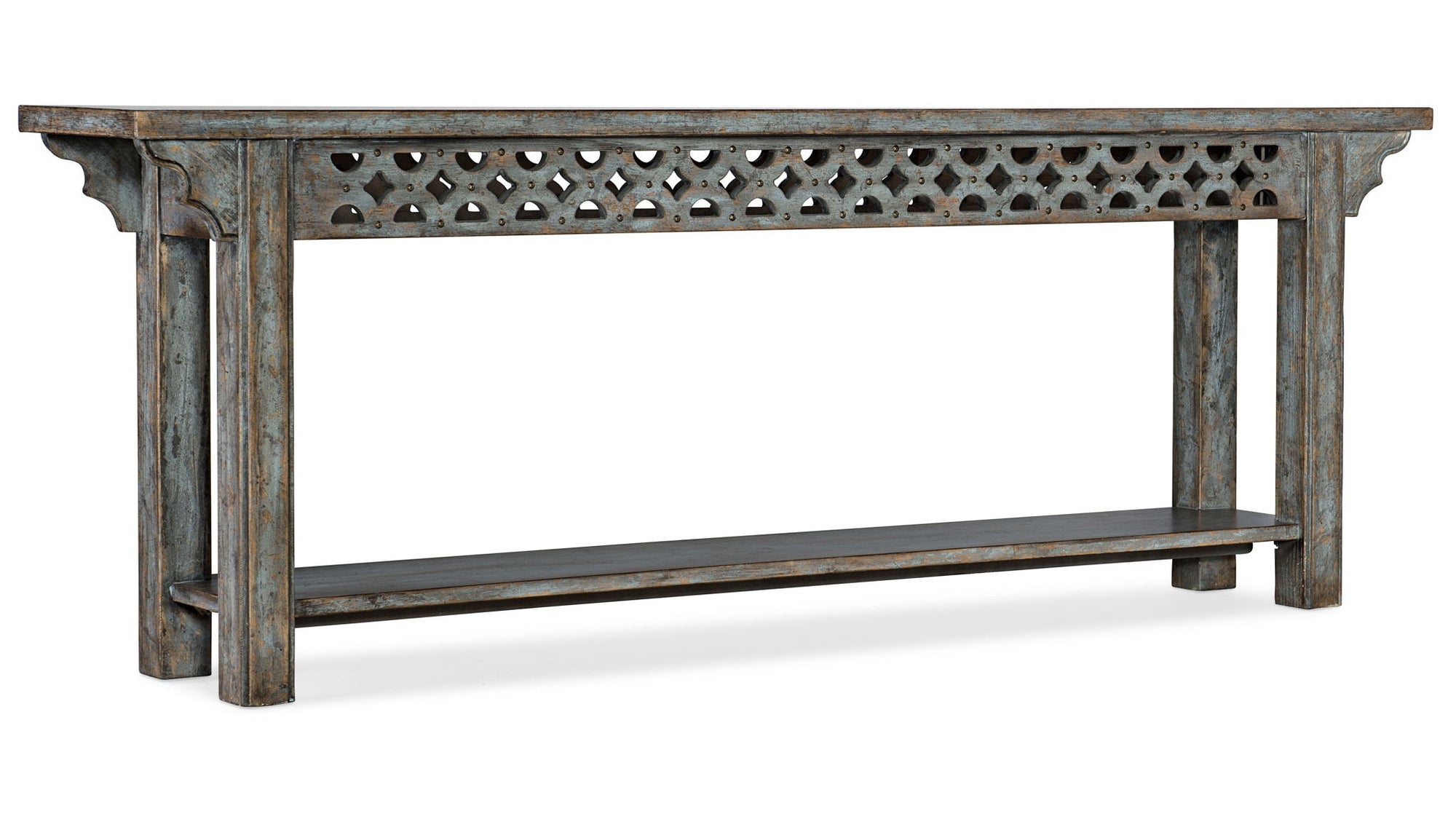 La Grange - Burnham Console - Light Blue