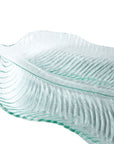 Glass Platter - Pearl Silver