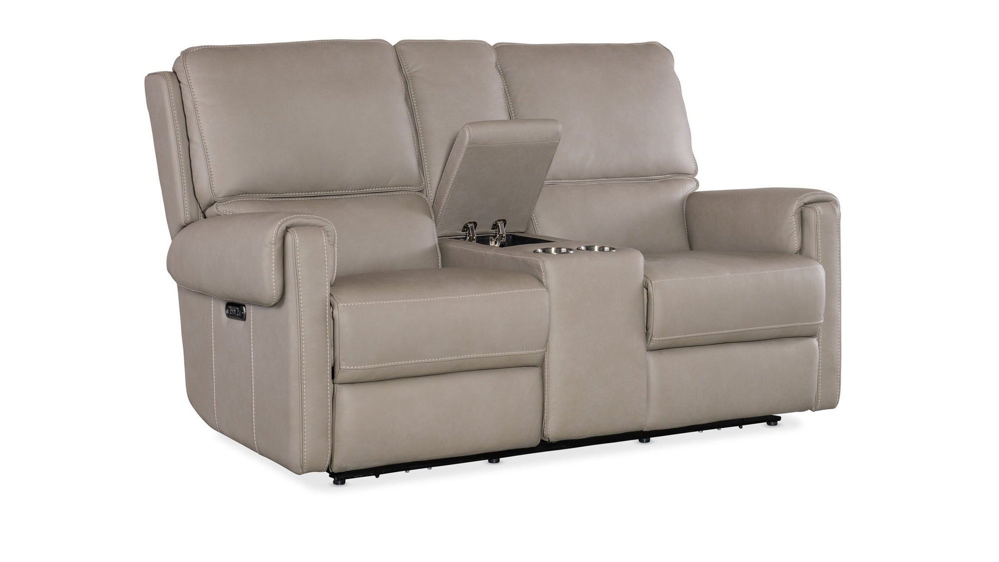 SS - Somers Power Console Loveseat With Power Headrest