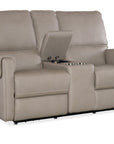 SS - Somers Power Console Loveseat With Power Headrest