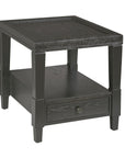 Oliver - Rectangular End Table With 1 Drawer