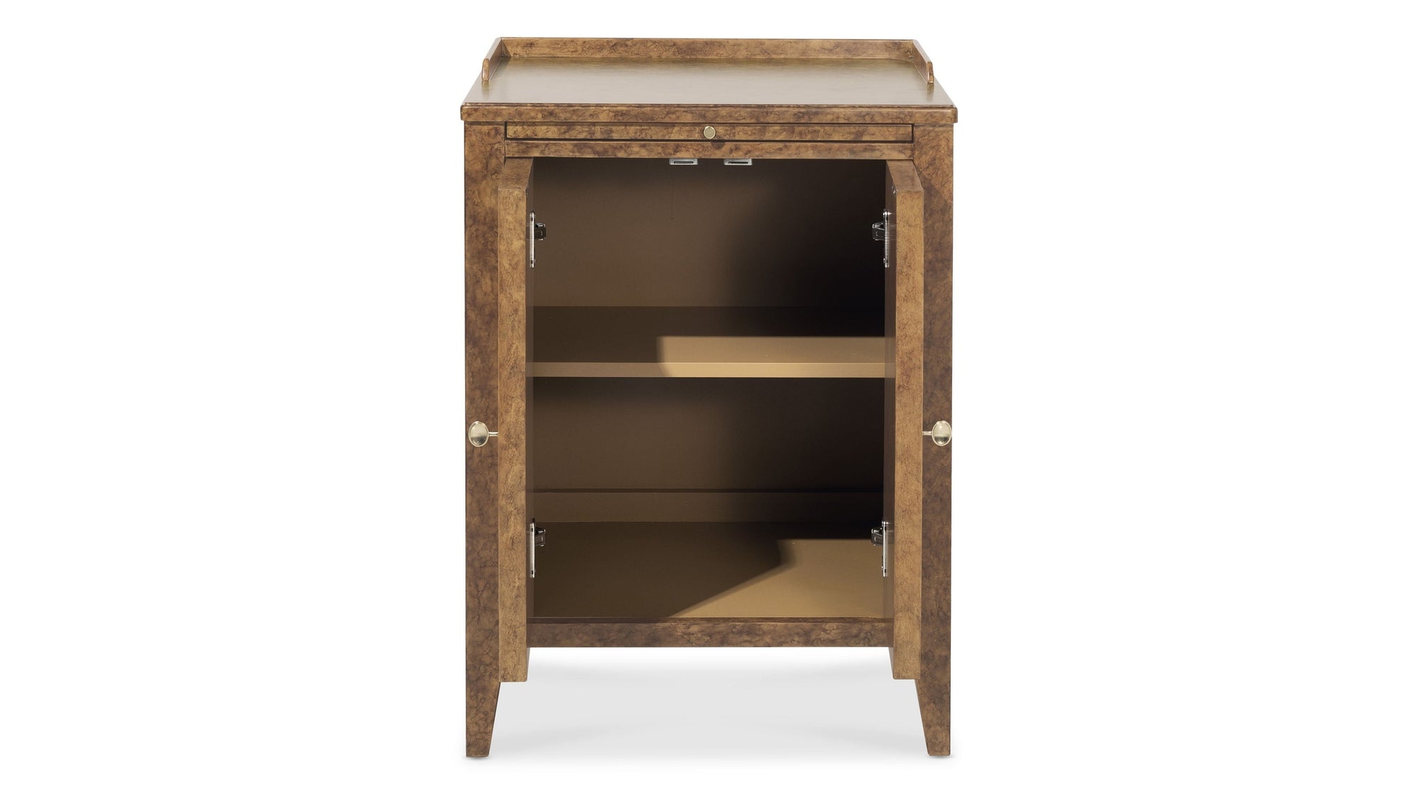 Archives - Two-Door Nightstand - Dark Brown