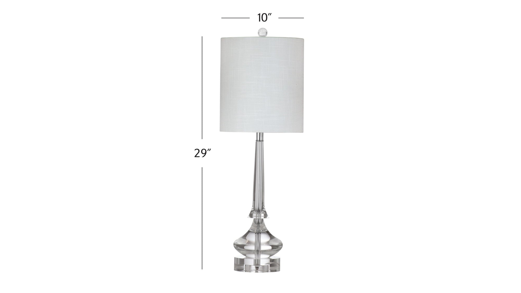 Rivoli - Table Lamp - Silver