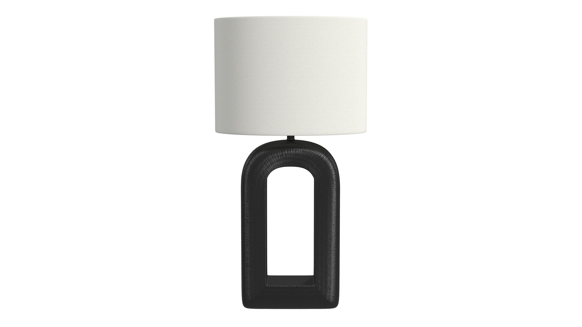 Leers - Table Lamp - Black / White