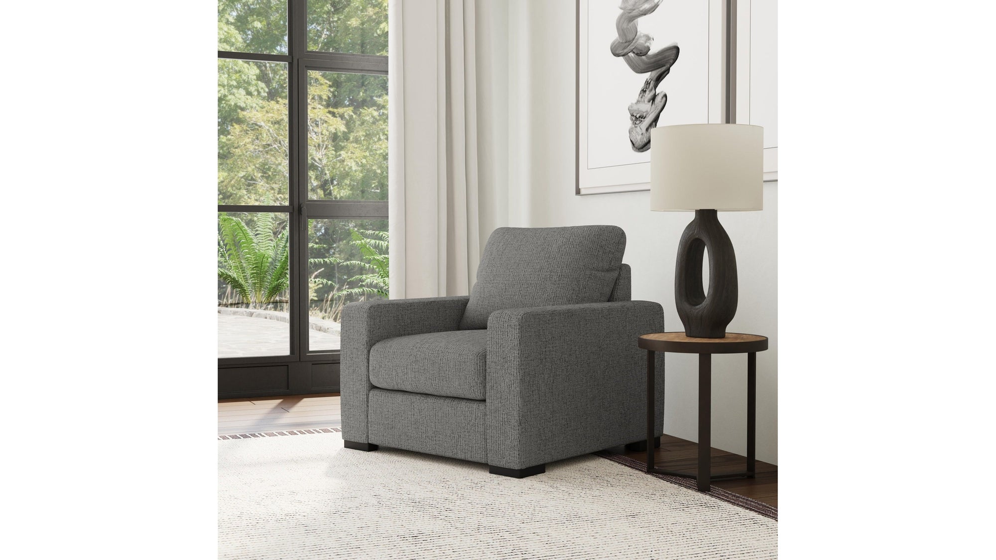 Theodore - Fabric Stationary Chair