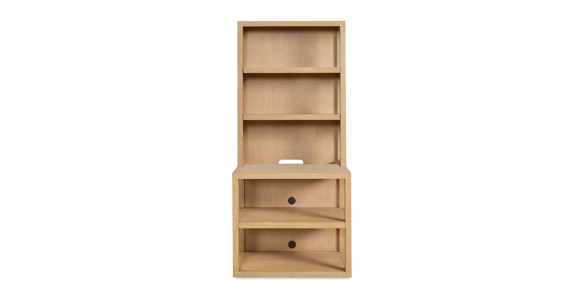Richmond Peninsula Desk with Bookcases and Hutches