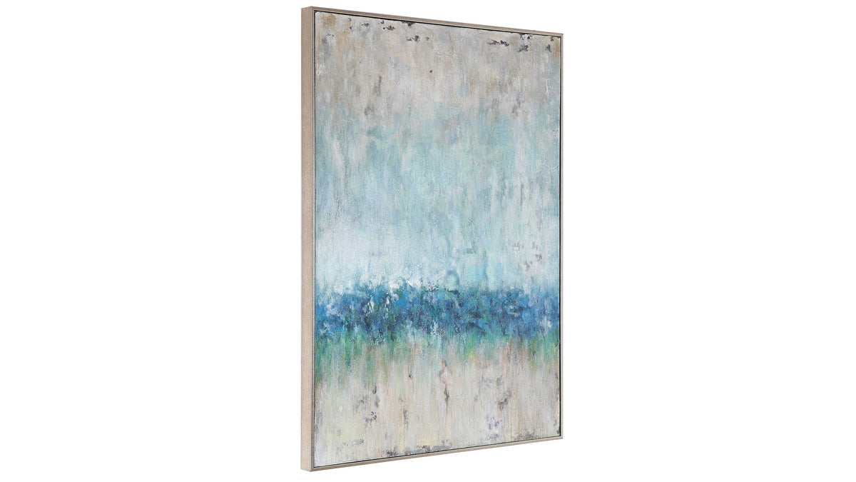 Tidal Wave - Abstract Art - Blue