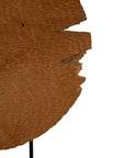 Teak Sculpture Set (Set of 2) - Dark Brown