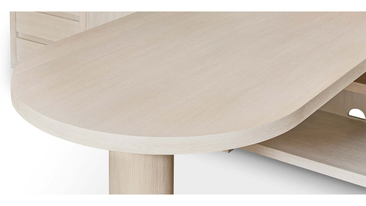 Haven Desk with Storage and Bookcase