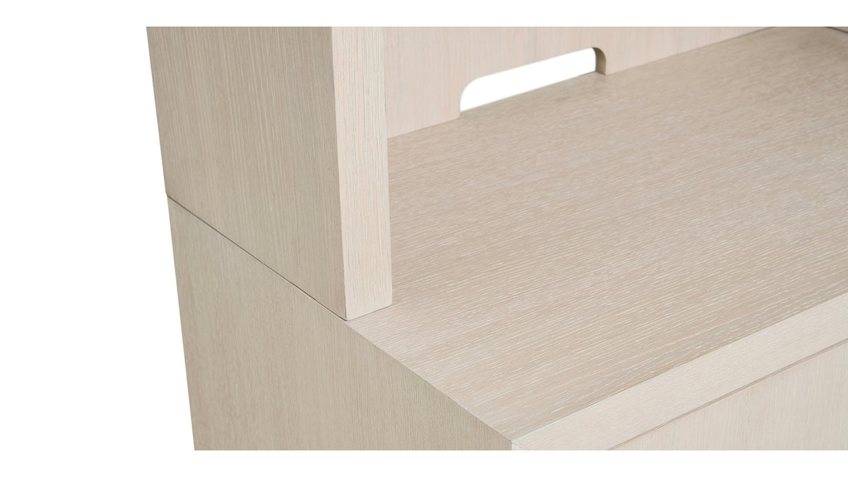 Haven Desk with Storage and Bookcase