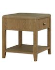 Reed - Chairside Table - Driftwood Oak
