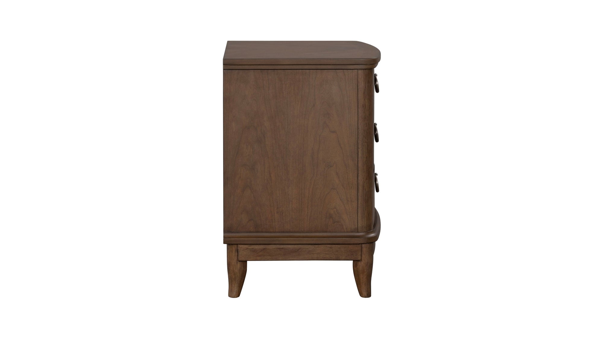 Bellevue - 3-Drawer Nightstand - Whiskey Brown