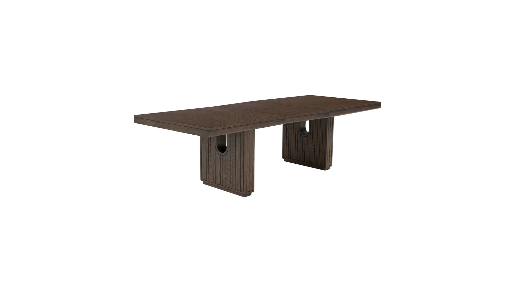 Athens - Rectangular Dining Table - Chocolate Brown