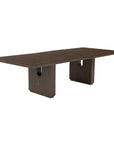 Athens - Rectangular Dining Table - Chocolate Brown