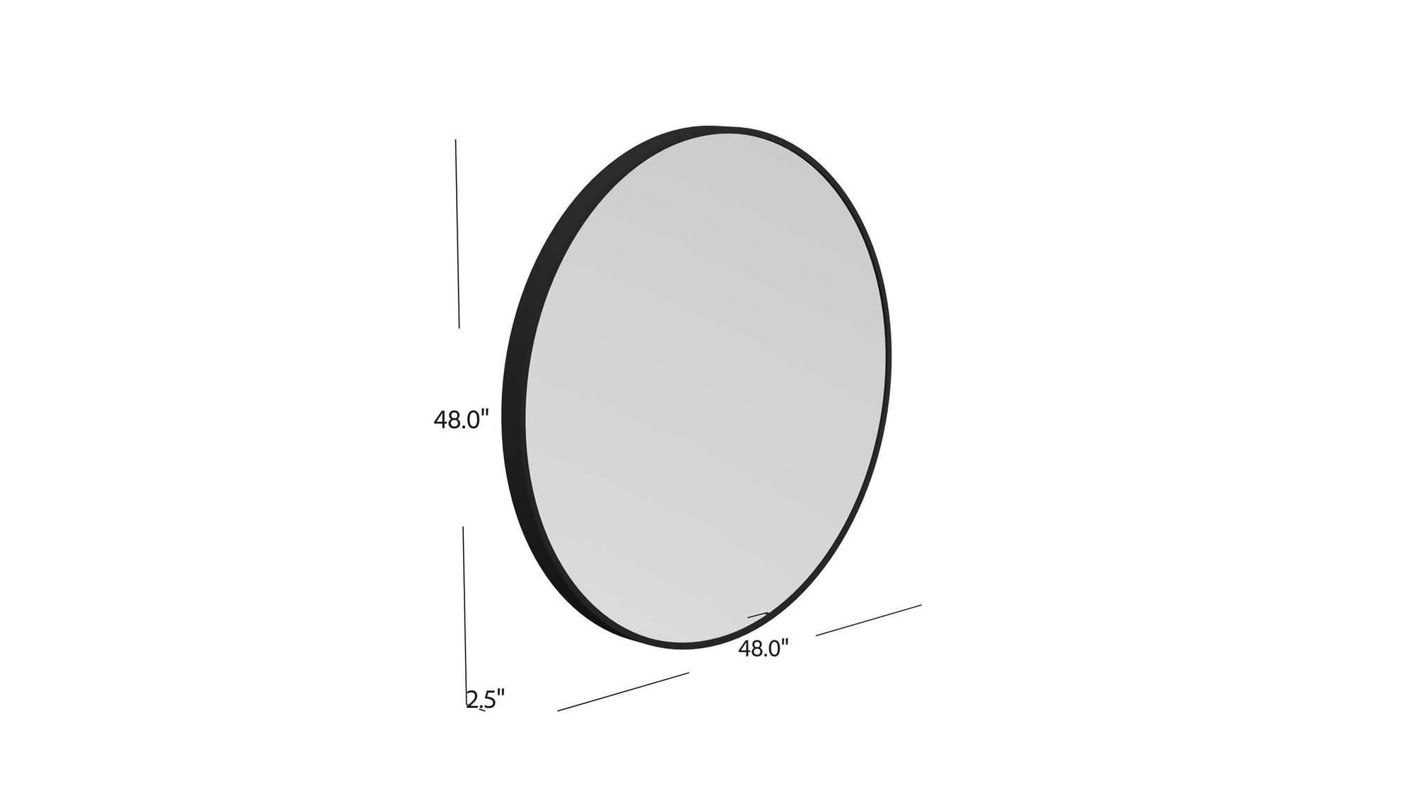 Levigne - Wall Mirror - Black