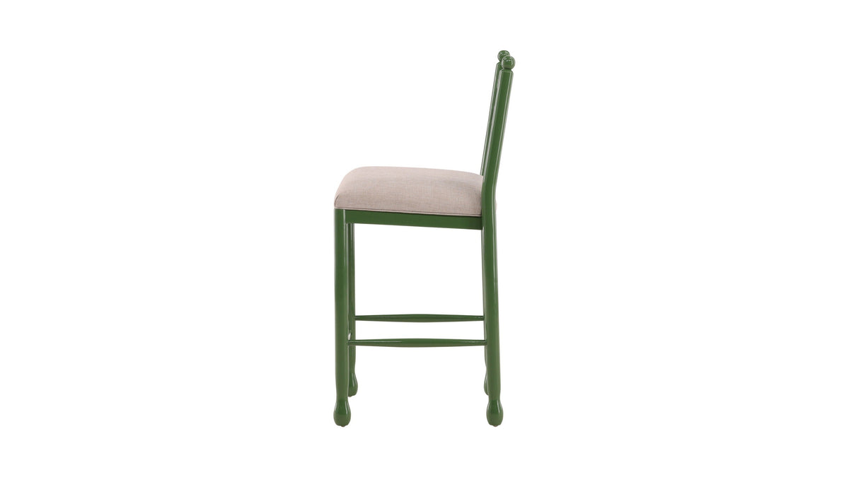Bella - Counter Stool Set of 2 - Green