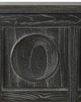 Shelby - 2 Door Ebony Stained Cabinet