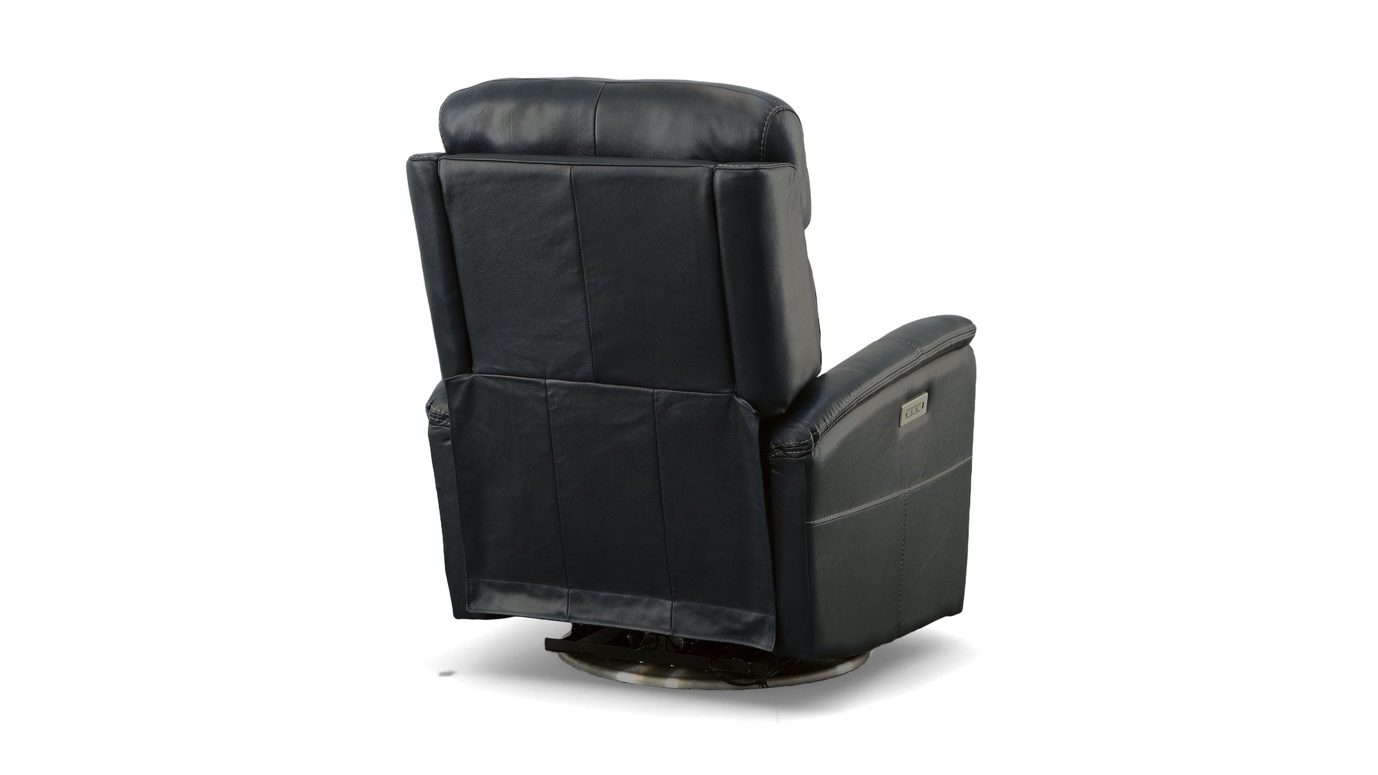 View - Power Swivel Recliner With Power Headrest