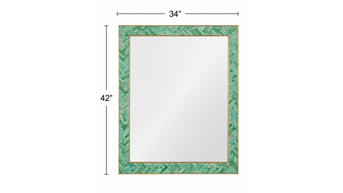 Julianne - Wall Mirror - Green