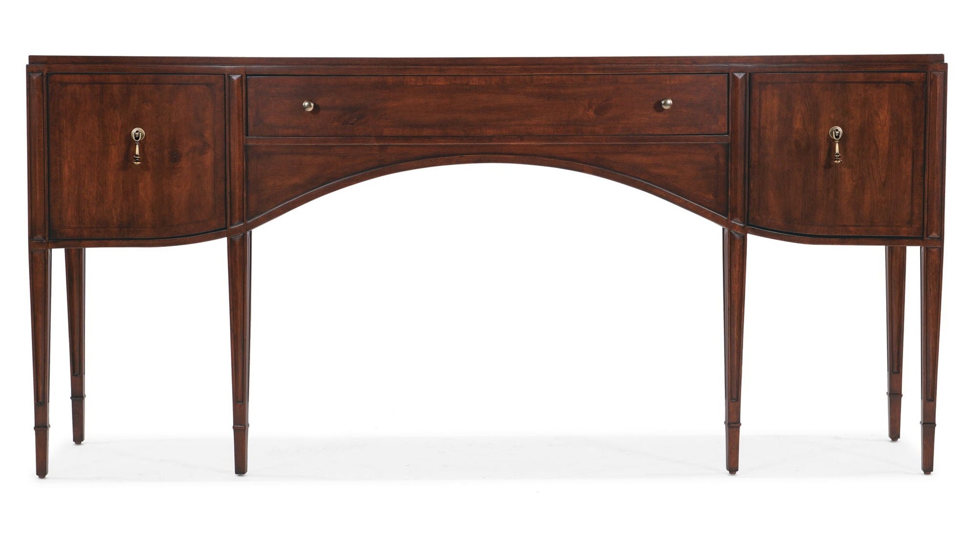 Charleston - Wood Console Table - Dark Brown