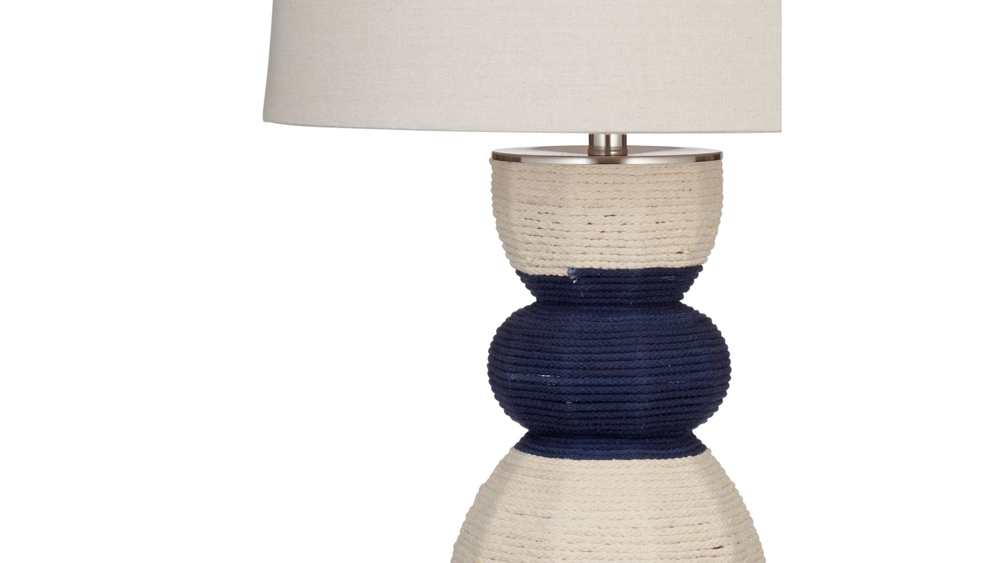 Kareen - Table Lamp - Blue / Beige