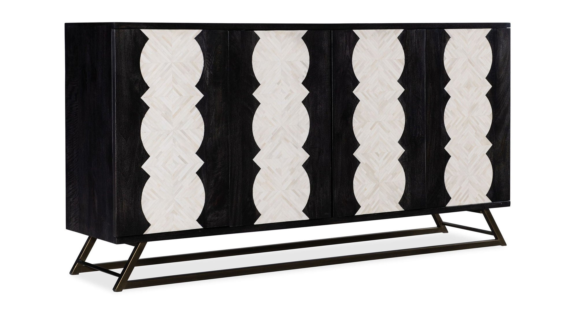Commerce And Market - Moroccan Modern Credenza - Black