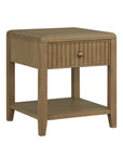 Reed - Chairside Table - Driftwood Oak