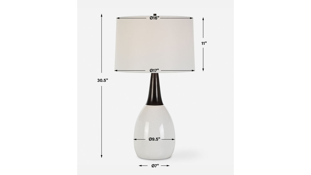 Fralin - White Table Lamp