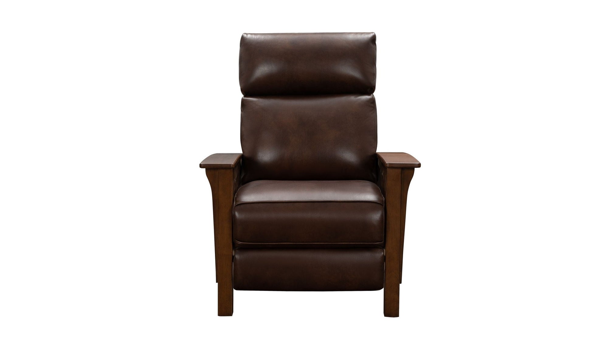 Artisan - Power Recliner-With Power Headrest - Dark Brown