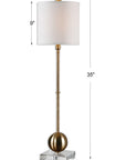 Laton - Buffet Lamp - Brass